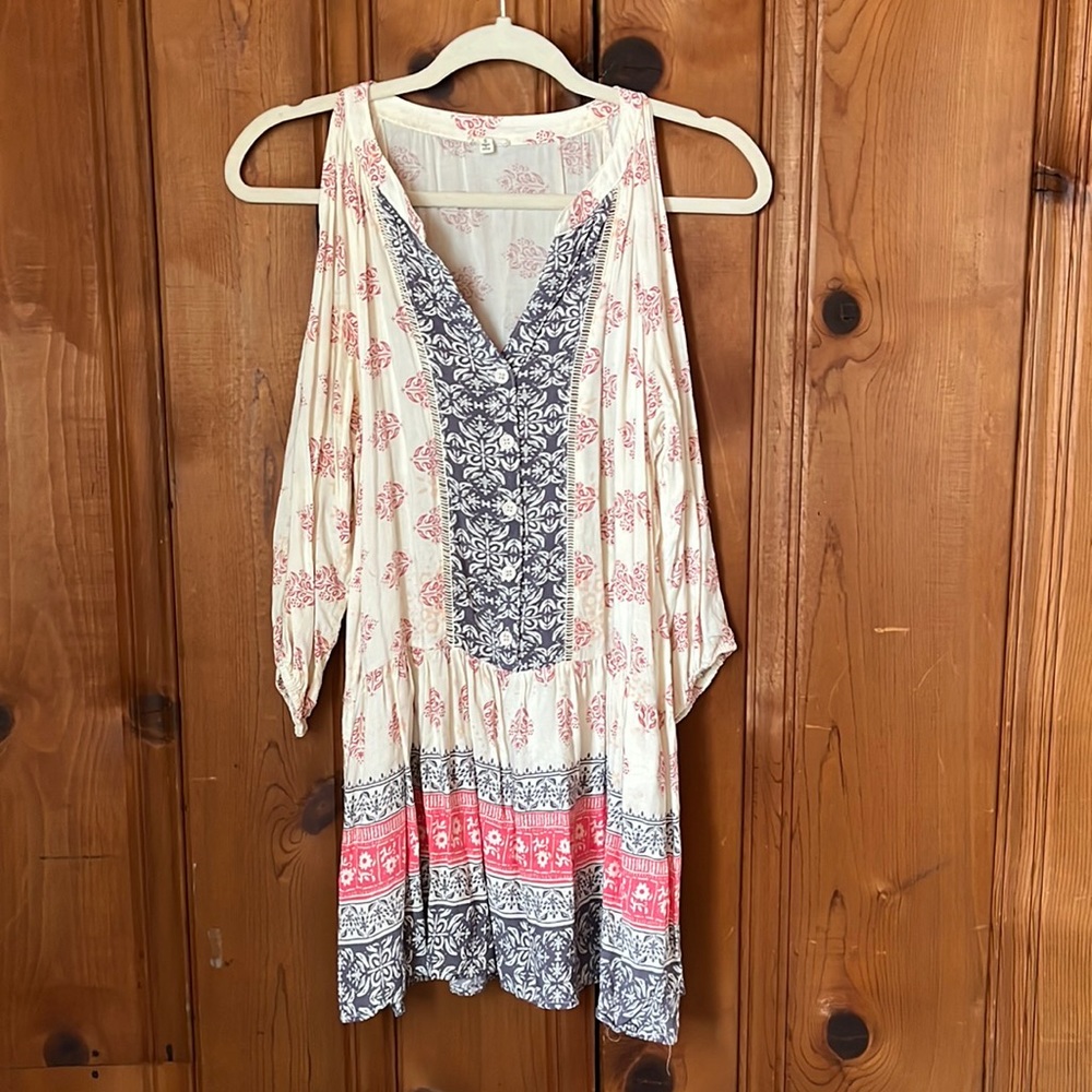 Patterned Tunic Dress